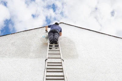 Peinture extérieure à Dournon — façades et ravalement